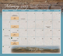 Load image into Gallery viewer, 2027 New Testament Come Follow Me Wall Calendar
